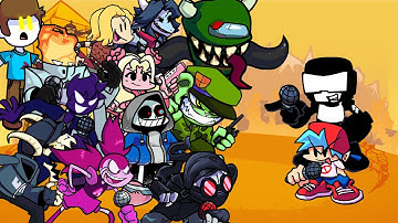 FNF Guns But - Different Characters Sing It (Everyone Sings Guns)