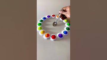 Rangoli-ontwerpen voor beginners #rangoli #rangolidesigns #rangoliforbeginners #shorts #diwaliran...