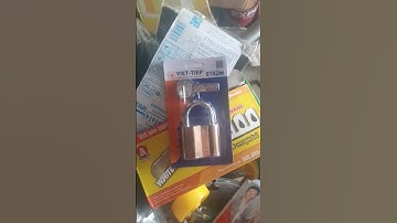 ổ khóa việt tiệp #shorts