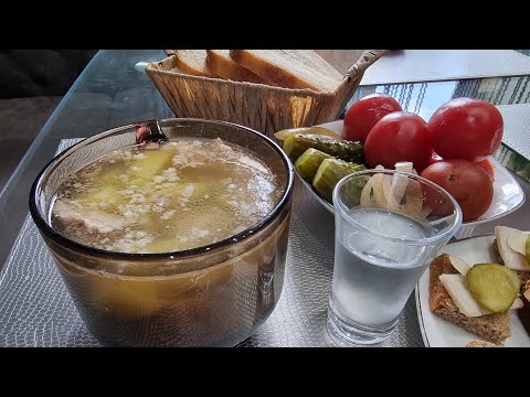 Суровая мужская еда в домашних условиях! Вкуснейший шулюм из свинины
