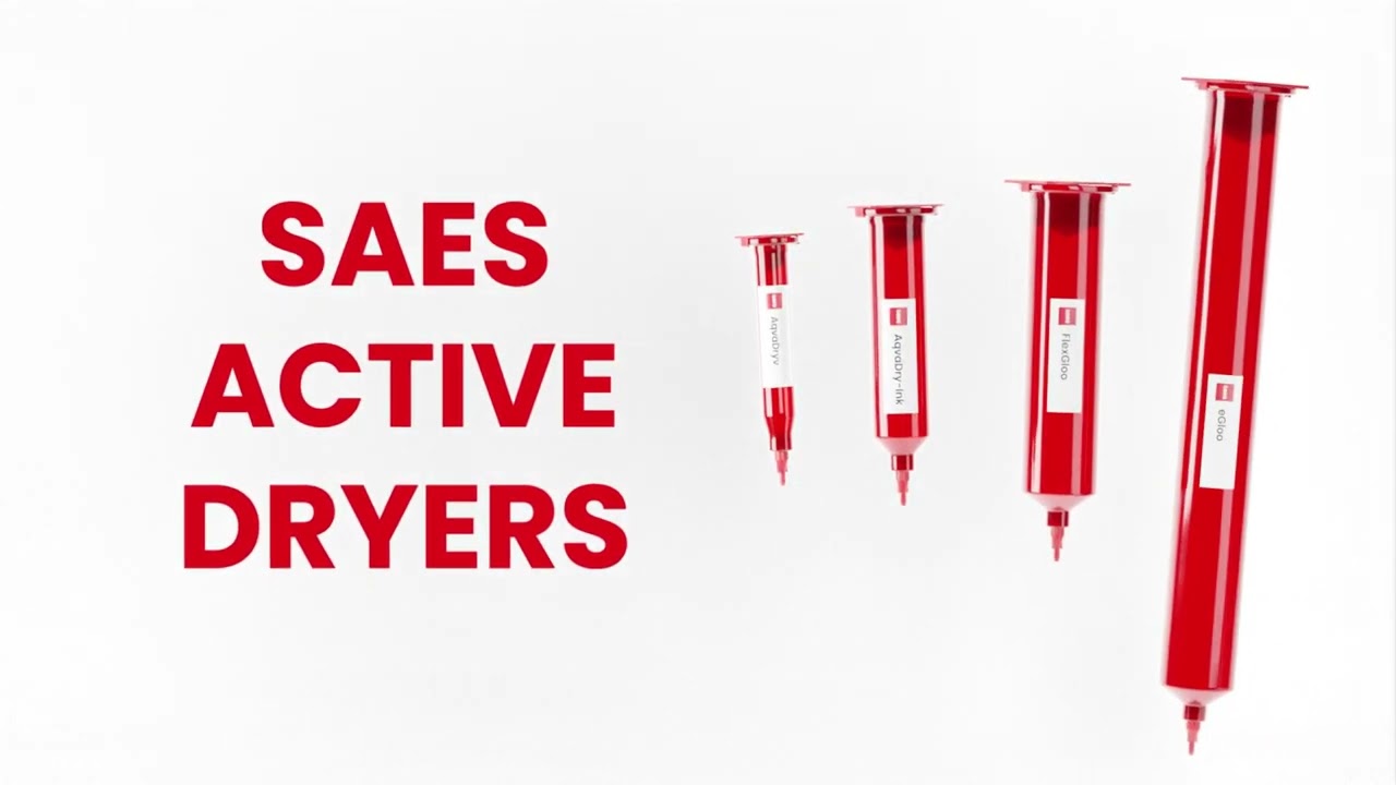 SAES  products for Sustainability - Dispensable dryers