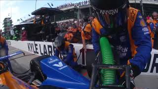 2024 Indianapolis 500 - #17 Kyle Larson Chevy Race Finish Onboard