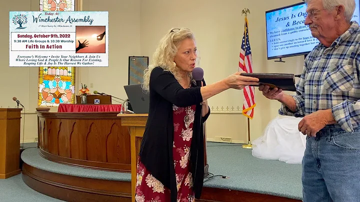 10-09-2022  Faith In Action  Pastor Cindy Colbert ...