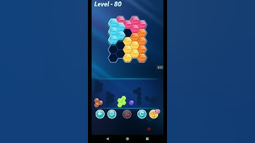 BLOCK HEXA PUZZLE LEVEL 80 ANSWERS REGULAR A LEVEL PACK
