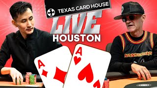 $1/$3 No-Limit Hold'em Poker Cash Game From TCH LIVE Houston!