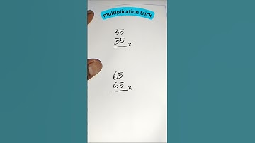 Simple 5 Multiplication Trick | Learn Fast & Easy Math Hacks! #youtubeshorts #shorts #maths
