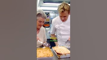 Gordon Ramsay EMBARRASED in Cooking Challenge Against his Mum 😳