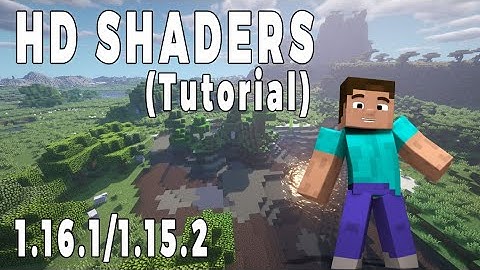 Tutorial - How to Install Shaders for Minecraft 1.16.1/1.15.2