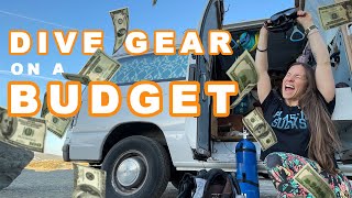Buying dive gear on a budget  NEW DIVERS
