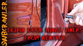 Stop Struggling! Fix Your Stiff Jeep JK Doors with Delrin Hinge Liners