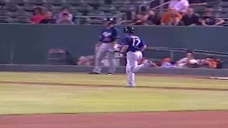 Reno's Evans hits home run
