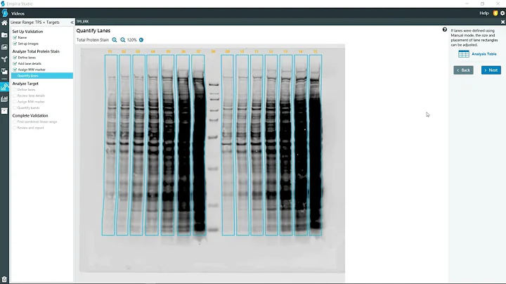Empiria Studio® Software 2.0: Linear Range Determination