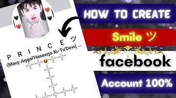 How to make smile name facebook account 2022|Facebook stylish name|smile name fb acc kaise banaye