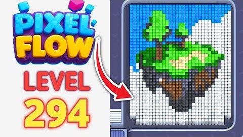 Pixel Flow Level 294 Walkthrough