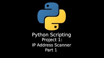 Python: First Project - IP Scanner