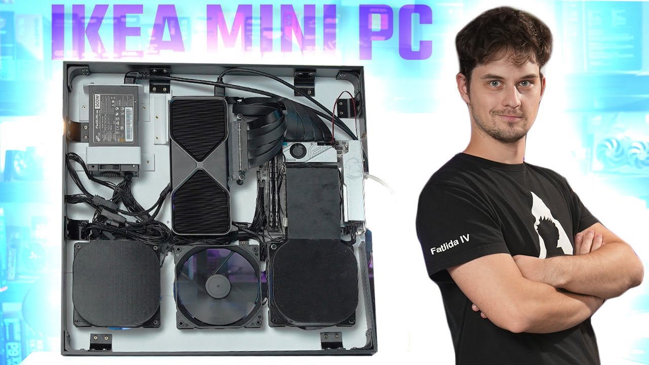 Pokusil jsem se o funkční PC v IKEA rámečku na obrazy.