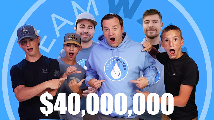 $40M of Clean Water with Mr Beast & Mark Rober #TEAMWATER