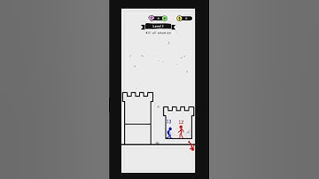 Stick Hero: Tower defense Level 1  #shorts