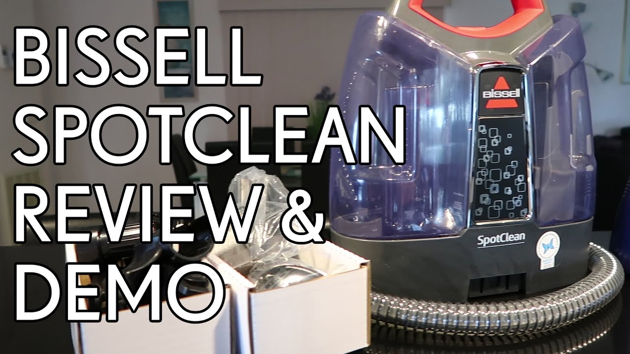 Bissell SpotClean Review & Demo 