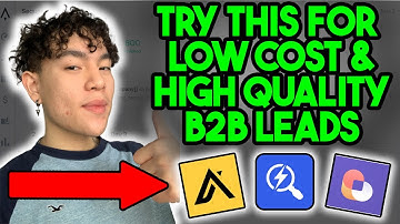 How To Generate B2B Leads and Verify Emails Cost Efficiently - Cold Email Lead Generation Guide