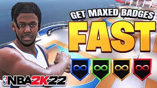 HOW TO MAX OUT ALL YOUR BADGES IN NBA2K22 NEXT GEN AND CURRENT GEN (AS FAST AS POSSIBLE)