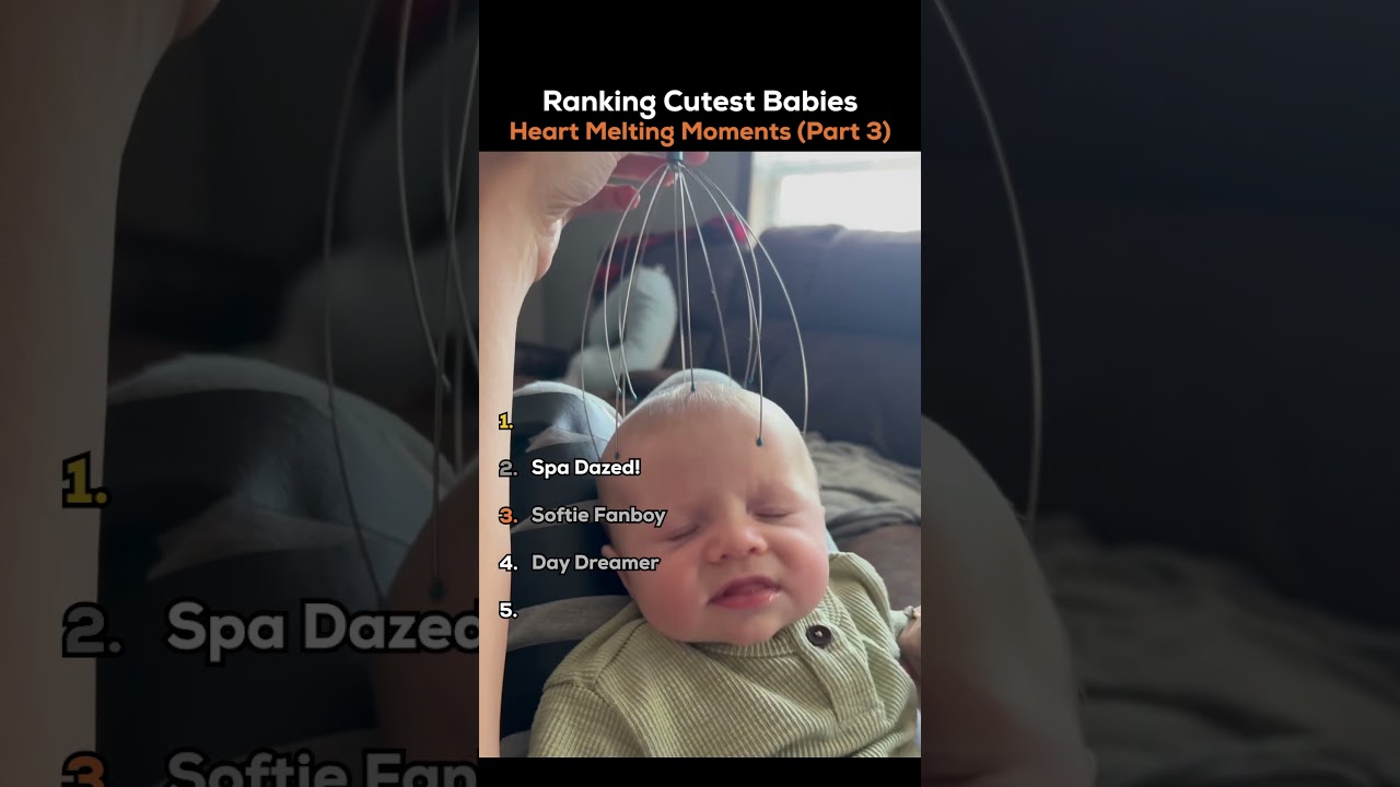 Ranking Cutest Babies Heart Melting Moments Part 3 😍❤️ #1 Teeheee Giggler Wins! (Try Not to Aww)