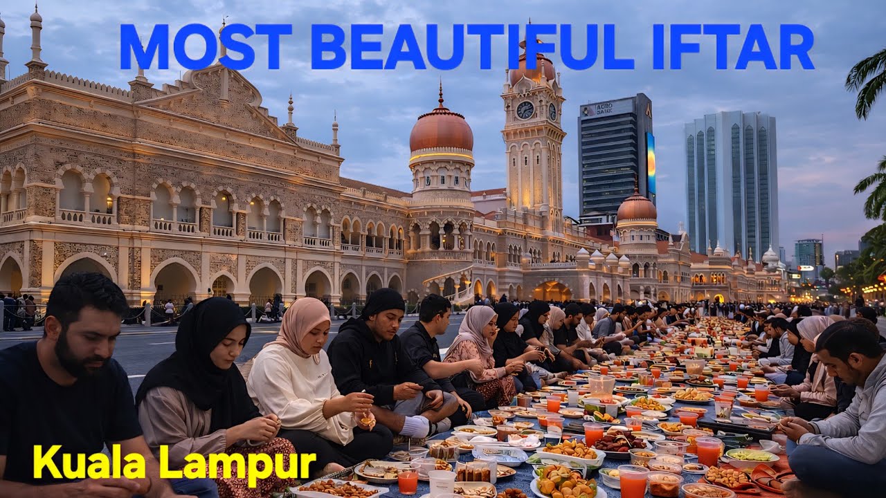 Most Beautiful Iftar in the World? 😍 | Dataran Merdeka, Malaysia Vlog