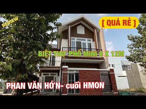 Bán biệt thự Hóc Môn mini 8x12m ✅ 2.85 tỷ bán nhà đất giá rẻ thật