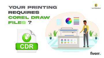 Convert Adobe illustrator Ai or Photoshop PSD or Raster JPEG file into Corel draw CDR
