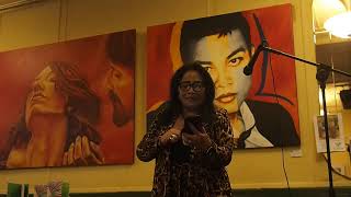 Muriël Kasmin @ Poëziecafé in De Posthoorn, Den Haag, 2 maart 2025