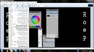 How to make a Youtube background | In Paint.NET