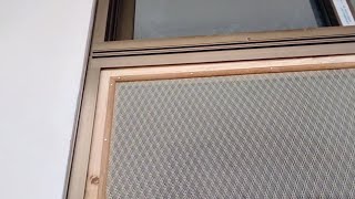 How To Install Mosquito Net on Aluminium Window