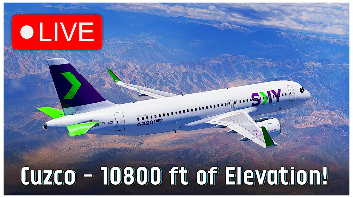 High Elevation Airport | Toliss A320NEO | Lima - Cuzco | X-Plane 12
