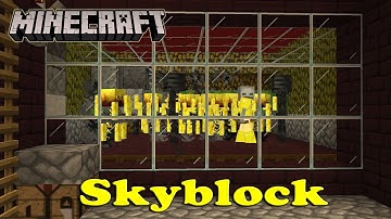 Minecraft Nether Fortress Mob Spawner in Survival Skyblock #16