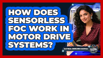 How Does Sensorless FOC Work In Motor Drive Systems? - Electrical Engineering Essentials