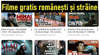 Filme Clasice Românești Și Străine Libere La Vizionare
