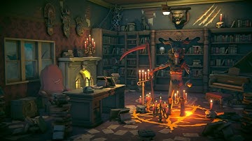 Unity Asset Store Pack - POLYGON Horror Mansion - Low Poly 3D Art by Synty