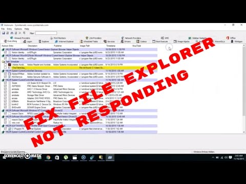 Windows 10 How To Fix File Explorer Not Responding #explorernotresponding