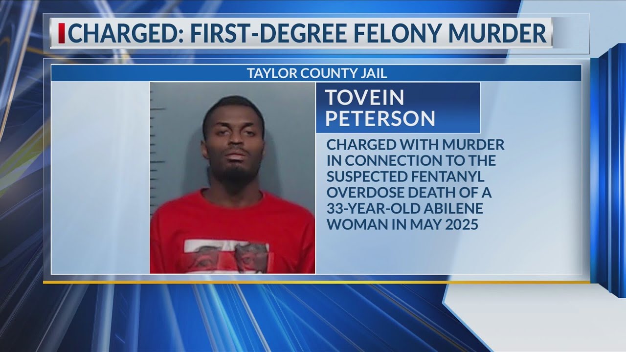 Abilene man charged with murder in fatal fentanyl overdose - YouTube