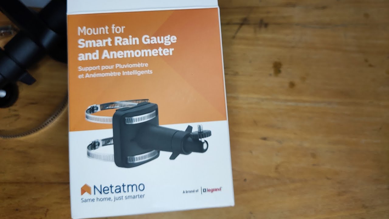 Test du pluviomètre Netatmo Rain Gauge