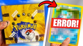 Opening 17 HEAVY Base Set Pokemon Packs !!! (ERROR Pull)
