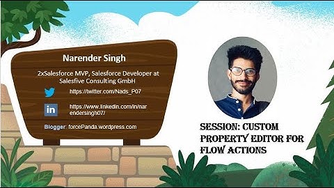 Custom Property Editor for Flow actions