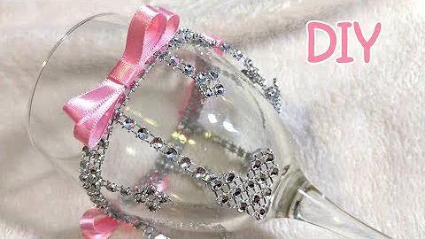 How To Make a Wine Glass Fancy