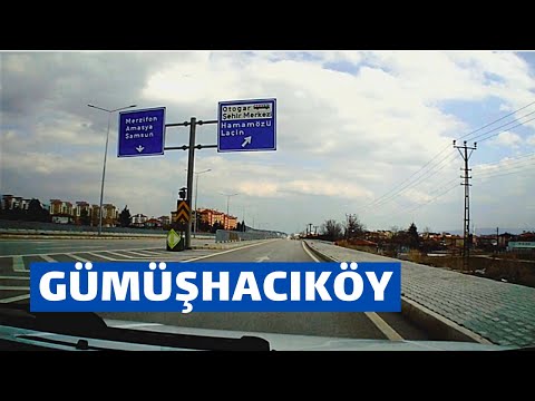 GÜMÜŞHACIKÖY ŞEHİR MERKEZİ 2021 / 2 | Amasya Videoları