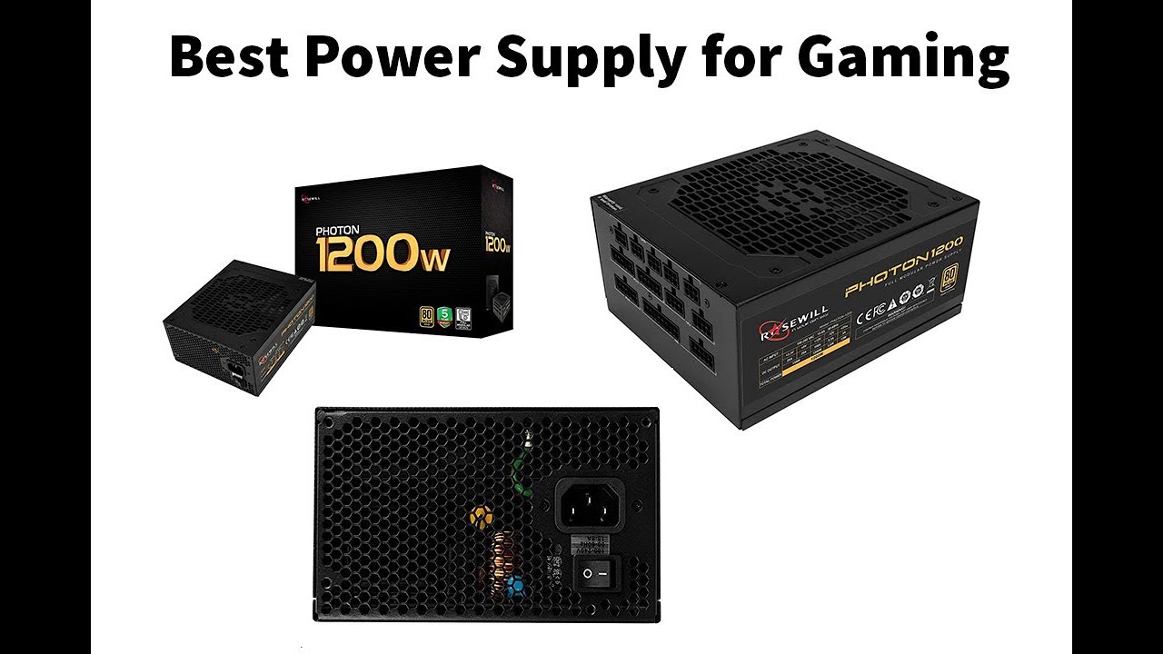 Alimentatore Rosewill PMG1200 80+ Gold 1200W Completamente Modulare ATX – Aperto Mai Usato