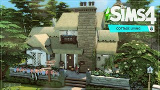 :  ||Cottage Living House|SpeedBuild|NO CC [The Sims 4]