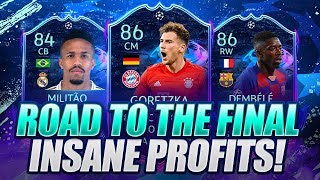 ROAD TO THE FINAL FLYING! INSANE PROFITS! FIFA 20