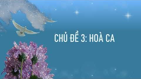 BÀI GIẢNG ĐIỆN TỬ POWERPOINT - CHỦ ĐỀ 3 - LỚP 8