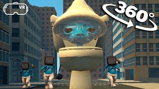 360° Skibidi Smurf Cat VR