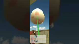 Chicken gun secret egg😱